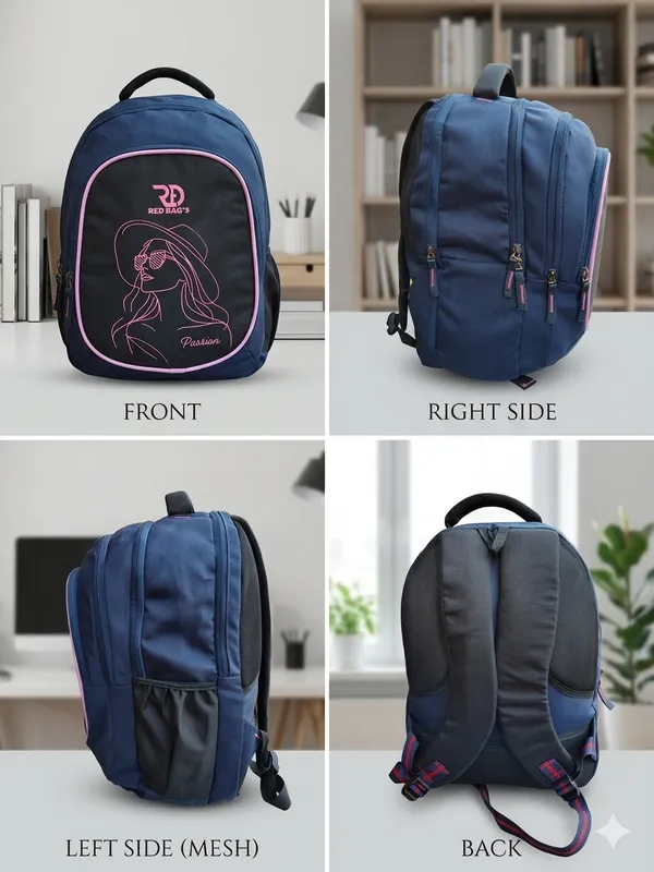 Black_and_Pink_Polyester_Kids_School_Backpack_For_Kids