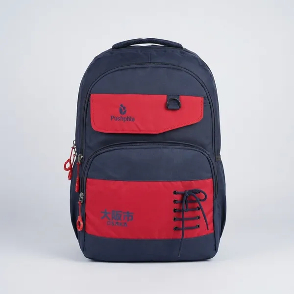 Black_and_Red_Polyester_Casual_Backpack_For_Unisex