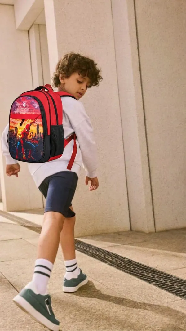 Red_and_Black__Kids_School_Backpack(_Class_1st_To_5th_)