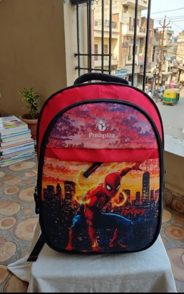Red_and_Black__Kids_School_Backpack(_Class_1st_To_5th_)