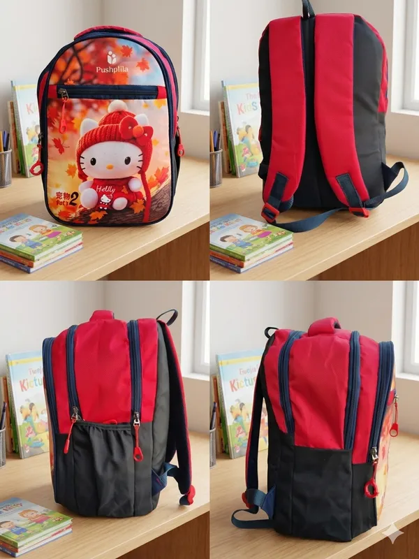 Red_and_Navy_Blue_Kids_School_Backpack_(_Nursery_To_1_St_Class_)