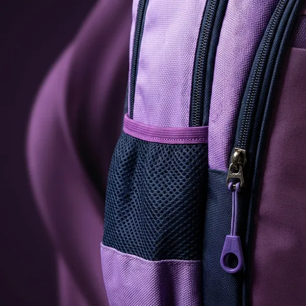 Purple_Polyester_Kids_School_Backpack(_Nursery_To_1st_Class__)