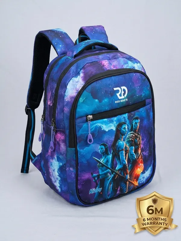 Blue_Kidzy_(Avtar_)School_Bag_For_1_To_5_Class_(Unisex)