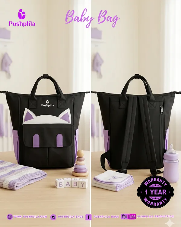 Black_with_Purple_Polyester_Tote_Bag_For_Women