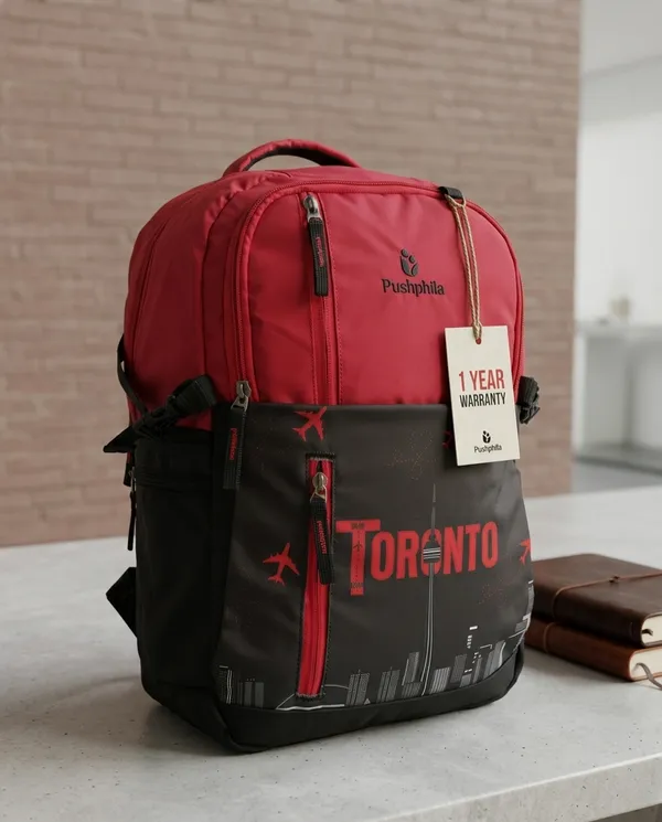 Red_and_Black_Toronto_Travel__Backpack_For_Unisex_(Multi_Use_)