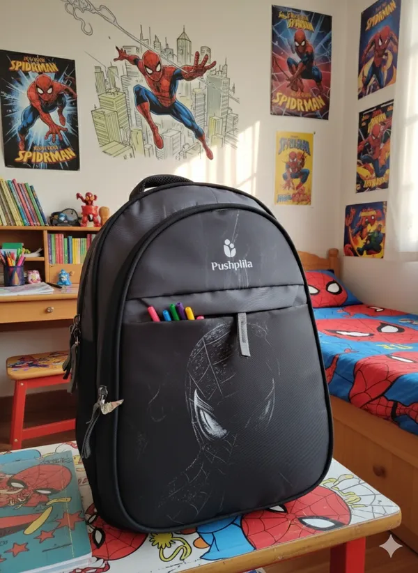 Black_and_Grey_Polyester_Backpack_For_Unisex