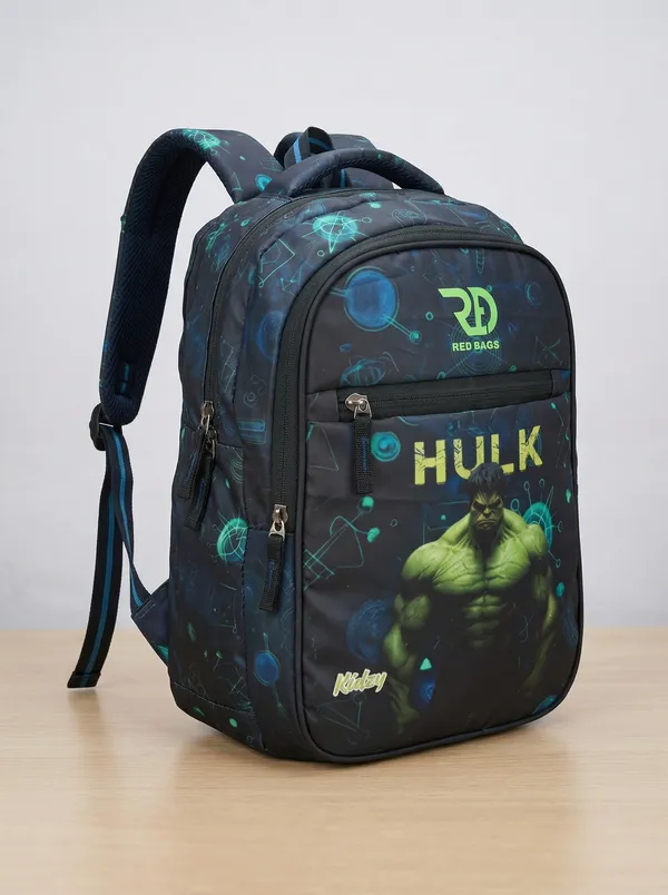 Green_Kidzy_(Hulk)_School_Bag_For_Boys_Class_1_To_5