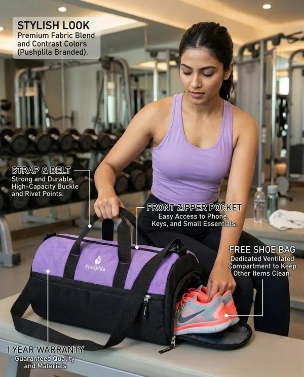 Lavender_Gym_Bag_For_Womens