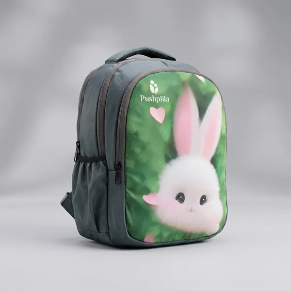 Forest_Green__Polyester_Kids_School_Backpack_For_Kids