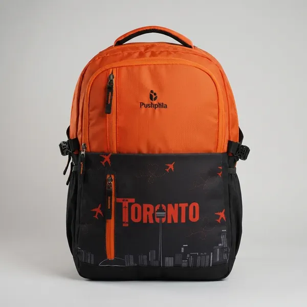 Orange_and_Black_Polyester_Travel_Backpack_For_Unisex