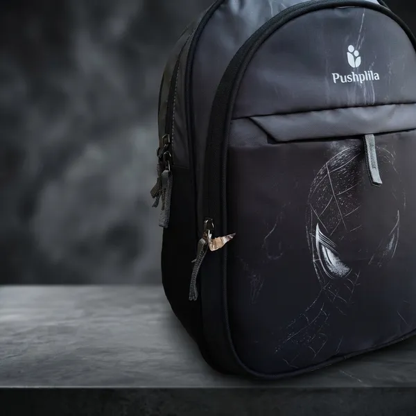 Black_Polyester_School_Backpack_For_Unisex_(Class_1_To_5_)
