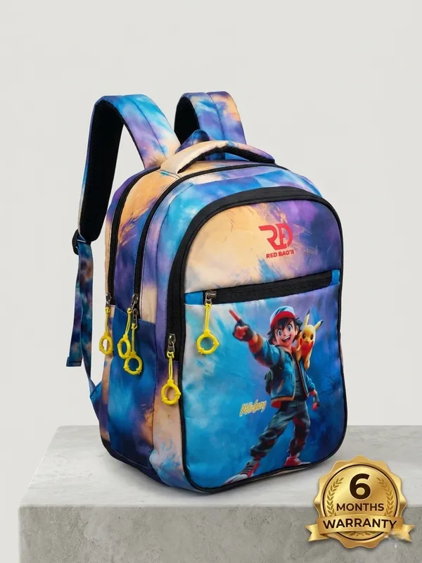 Yellow__Kidzy_(Batman_)_School_Bag_For_Boys_Class_1_To_5