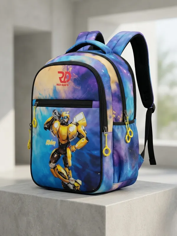 Yellow__Kidzy_(Bumblebee_)_School_Bag_For_Boys_Class_1_To_5