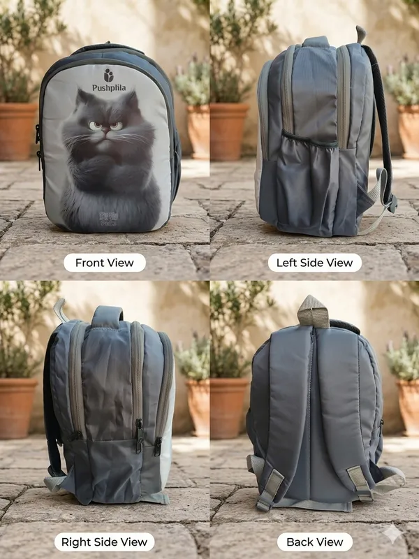 Grey_Polyester_Kids_School_Backpack_(Nursery_To_KG2_)