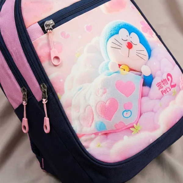 Pink__Kids_School_Backpack_For_Kids_(_Nursery_To_St_)_Polyester