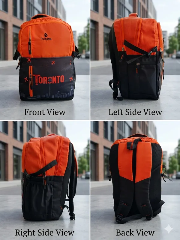 Orange_and_Black_Polyester_Travel_Backpack_For_Unisex