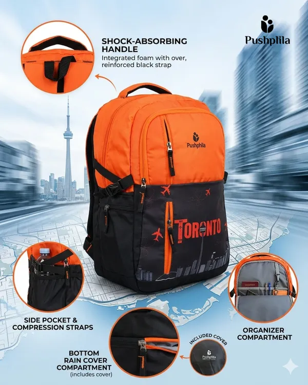 Orange_and_Black_Polyester_Travel_Backpack_For_Unisex
