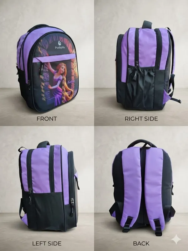 Purple_and_Black_Backpack_School_Bag_For_Kids_(_Class_1st_To_5th_)