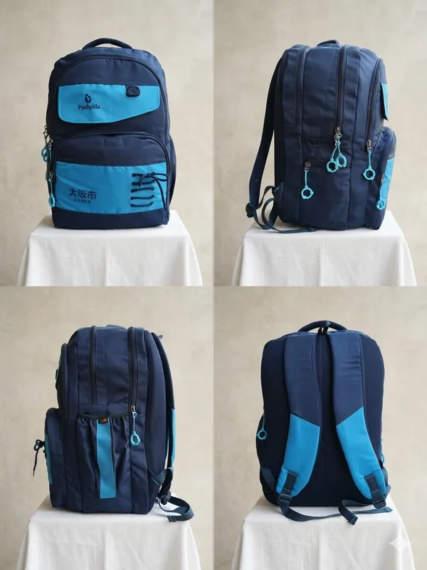 Blue_and_Blue_Polyester_Backpack_For_Students,_Professionals,_Travelers