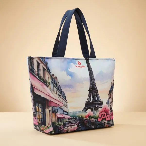 Paris__Tote_Bag__For_Women_Dark_Blue