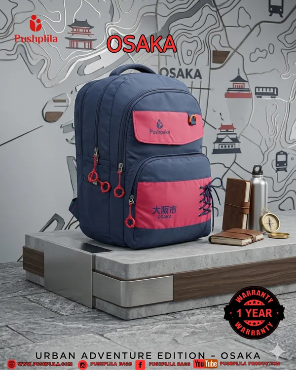 Black_and_Red_Polyester_Casual_Backpack_For_Unisex