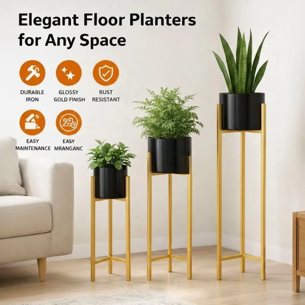 Modern_Black_&_Gold_Metal_Plant_Stand_Set_of_3_–_Elegant_Indoor_Planter_Stands_for_Living_Room_&_Home_Décor