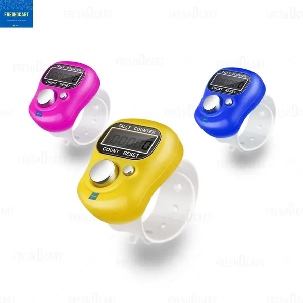 Freshdcart_5_Digit_Tally_Clicker_Counter_Finger_Clicker_Ring_Electronic_Light_Digital_Counting_Machine_For_Cricket_Umpire_And_Various_Counting_Purpose_3_Qty_Multicolor_Plastic