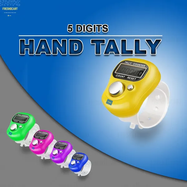 Freshdcart_5_Digit_Tally_Clicker_Counter_Finger_Clicker_Ring_Electronic_Light_Digital_Counting_Machine_For_Cricket_Umpire_And_Various_Counting_Purpose_3_Qty_Multicolor_Plastic