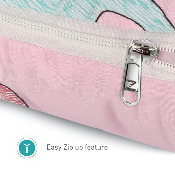 R_For_Rabbit_Snuggy_Baby_Sleeping_Bag_Carry_Nest_100_Cotton_Holding_Bedding_Set_For_New_Born_Babies_Portable_Travel_Friendly_3_In_1_Convertible_Set_Of_Infants_Upto_12_Month_75x48_Cm_Blush_Pink