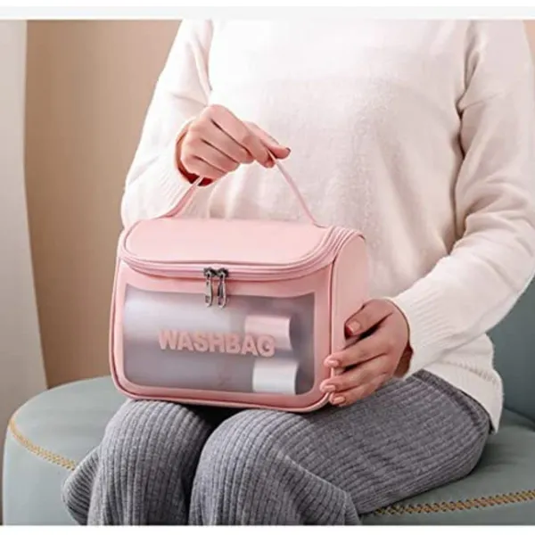 Freshdcart_Fdca360_Multi_Functional_Large_Cosmetic_Bag_Makeup_Pouch_Set_Cosmetic_Organizer_Bag_For_Women_And_Girls_Travel_Waterproof_Toiletry_Storage_Kit_Multicolor_Pack_Of_1
