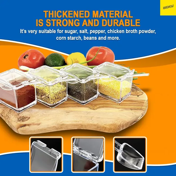 Karomouj_Kma388_Masala_Container_4_Grid_Transparent_Masala_Dabba_Acrylic_Spice_Box_With_Serving_Spoons_For_Masala_Salt_Pepper_Storage_1_Pc_Transperant_White