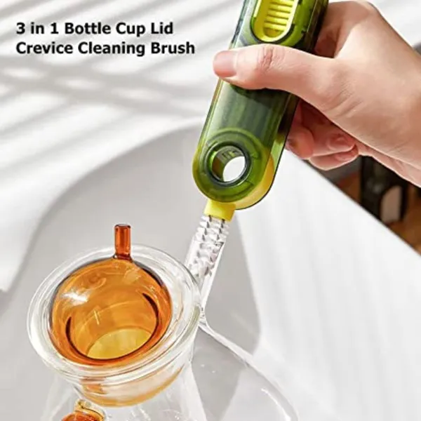 Freshdcart_Fdca551_3_In_1_Cleaning_Brush_Water_Bottle_Cleaning_Brush_Mini_U_Shaped_Silicone_Cup_Brush_Multi_Function_Cleaning_Brush_For_Milk_Water_Bottle_Multicolor_Pack_Of_2