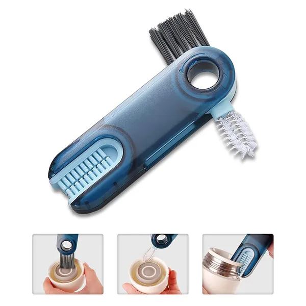 Freshdcart_Fdca551_3_In_1_Cleaning_Brush_Water_Bottle_Cleaning_Brush_Mini_U_Shaped_Silicone_Cup_Brush_Multi_Function_Cleaning_Brush_For_Milk_Water_Bottle_Multicolor_Pack_Of_2
