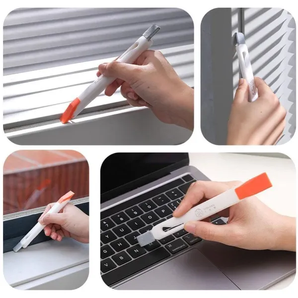Freshdcart_Fdca596_2_In_1_Multi_Function_Window_Slot_Keyboard_Cleaner_Drawer_Wardrobe_Corner_Gap_Dust_Remover_Window_Cleaning_Brush_With_Dustpan_Use_For_Cleaning_Keyboard_Desk_Multicolor_Pack_Of_4
