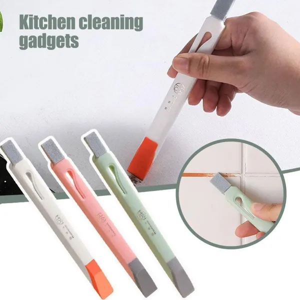 Freshdcart_Fdca596_2_In_1_Multi_Function_Window_Slot_Keyboard_Cleaner_Drawer_Wardrobe_Corner_Gap_Dust_Remover_Window_Cleaning_Brush_With_Dustpan_Use_For_Cleaning_Keyboard_Desk_Multicolor_Pack_Of_4