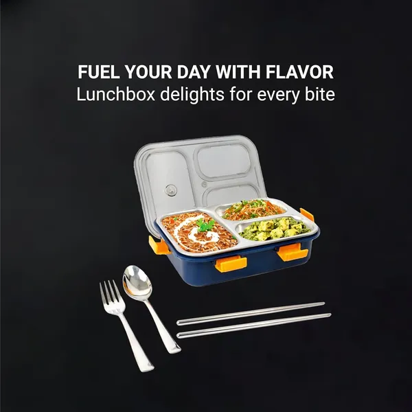 Brand_Conquer_Lunch_Box_Leak_Proof_Bpa_Free_Stainless_Steel_For_School_Lunch_Box_For_School_Office_With_A_Fork_A_Spoon_And_A_Pair_Of_Chopsticks_Blue_3_Compartment