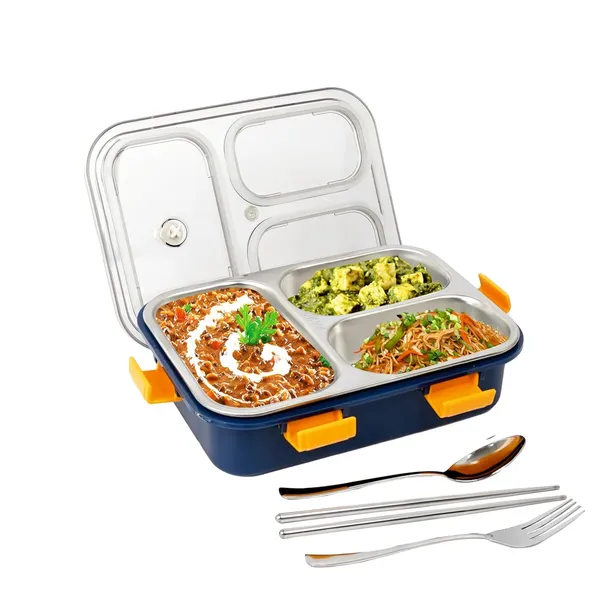 Brand_Conquer_Lunch_Box_Leak_Proof_Bpa_Free_Stainless_Steel_For_School_Lunch_Box_For_School_Office_With_A_Fork_A_Spoon_And_A_Pair_Of_Chopsticks_Blue_3_Compartment