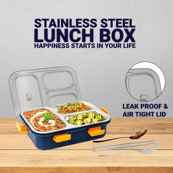 Brand_Conquer_Lunch_Box_Leak_Proof_Bpa_Free_Stainless_Steel_For_School_Lunch_Box_For_School_Office_With_A_Fork_A_Spoon_And_A_Pair_Of_Chopsticks_Blue_3_Compartment