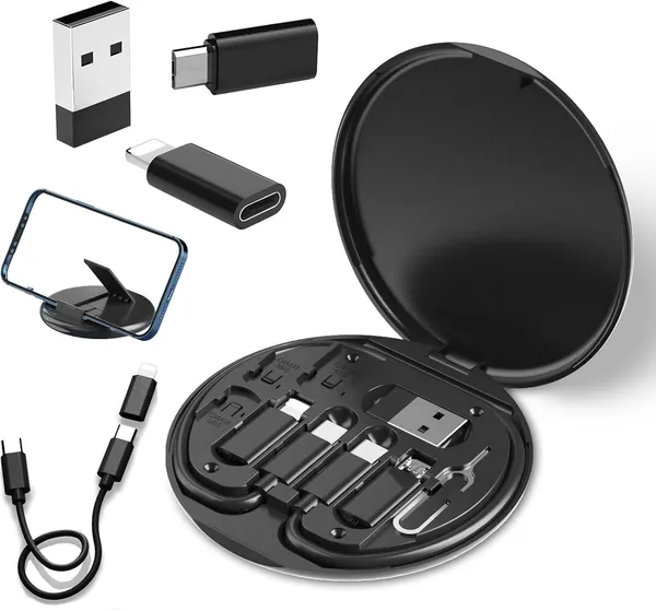 All_In_One_60_W_Usb_Fast_Charging_Travel_Data_Cable_Set_Type_C_Lightening_And_Micro_Usb_Port_Inbuilt_Mobile_Stand_Compatible_With_I_I_Pad_Samsang_Realmi_All_Other_Android_Phones_Pack_Of_4