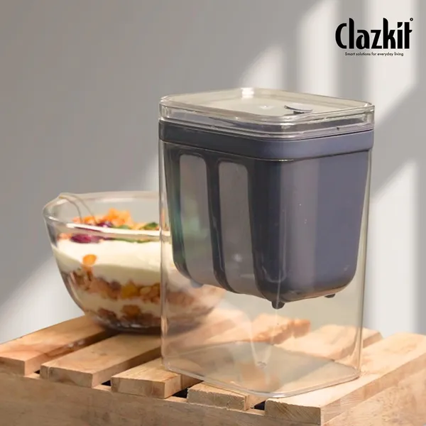 Clazkit_Hung_Curd_Maker_Greek_Yogurt_Strainer_1100_Ml_Stainless_Steel_Fine_Mesh_Filter_With_Bpa_Free_Container_Lid_Curd_Strainer_For_Greek_Yogurt_Paneer_Labneh_Cheese_Refrigerator_Safe