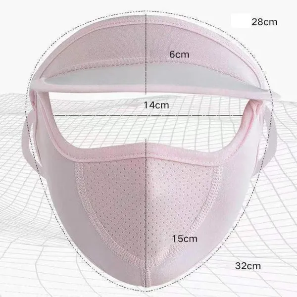 Pack_Of_2_-_Summer_Protection_Women_S_Cap_Mask_Uv_Sun_Protection_Foldable_Scarf_Face_Cover_With_Ice_Silk_Material_Breathable_Sunscreen_Shield_For_Outdoor_Cycling_Activities