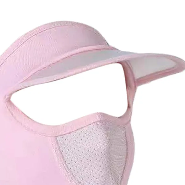 Pack_Of_2_-_Summer_Protection_Women_S_Cap_Mask_Uv_Sun_Protection_Foldable_Scarf_Face_Cover_With_Ice_Silk_Material_Breathable_Sunscreen_Shield_For_Outdoor_Cycling_Activities