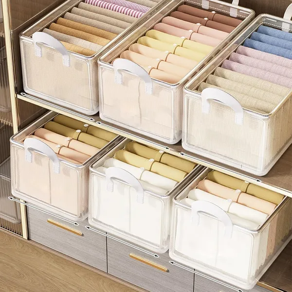 Pvc_Transparent_Storage_Basket_Clothes_Organizer_Storage_Box_Steel_Frame_Wardrobe_Organizer_Foldable_Clothes_Storage_Transparent_Clothes_Storage_Box_26_Ltr_3