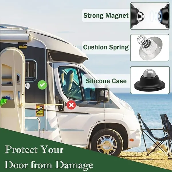 Yepzy_Heavy_Duty_Magnetic_Door_Stopper_Kit_No_Drill_Wall_Floor_Mount_Adjustable_Silicone_Door_Stopper_Set_Windproof_Anti_Collision_Wall_Protector_For_Home_Office_Black_Pack_Of_1