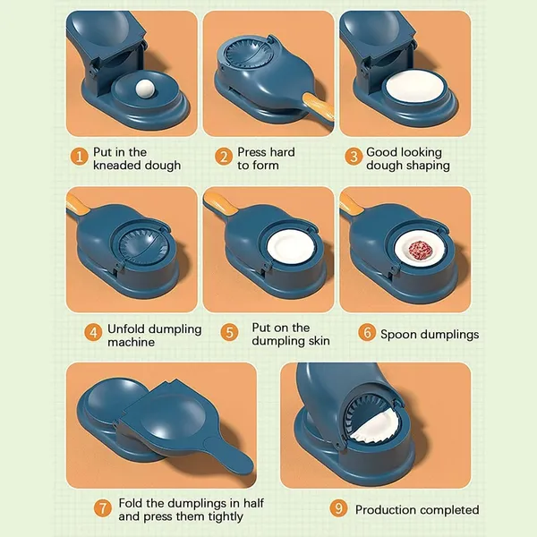 2_In_1_Puri_Momos_Maker_Dumpling_Maker_Machine_With_Moulds_Manual_Dough_Press_For_Homemade_Dumplings_Easy_To_Use_Dumpling_Mould_Multicolor_Pack_Of_1
