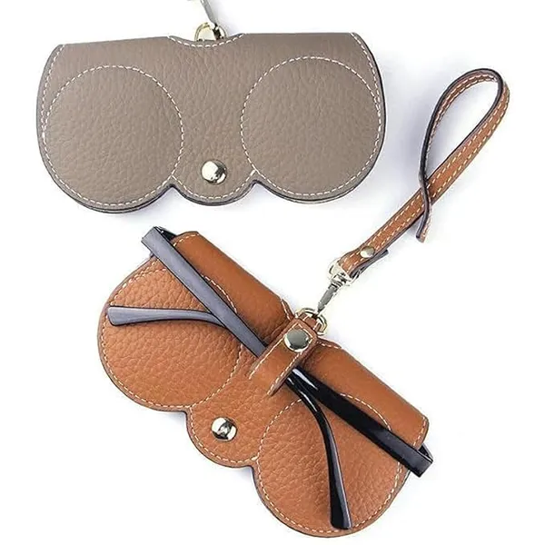 Leather_Sunglasses_Case_Cover_With_Button_Clip_Eyeglasses_Holder_Bag_Portable_Glasses_Case_With_Wrist_Strap_Protective_Storage_For_Spectacles_Goggles_Multicolor_Pack_Of_1
