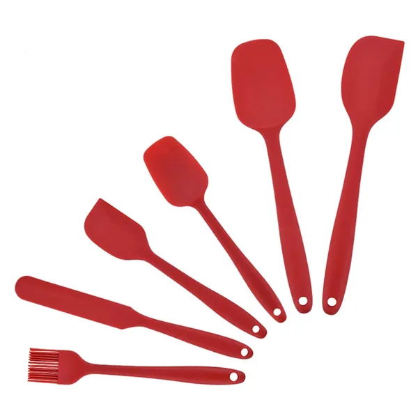 6_Pcs_Silicone_Spatula_Set_For_Kitchen_Cooking_Baking_Spatulas_Heat_Resistant_Utensils_For_Mixing_Scraping_Stirring_Spreading_Multipurpose_Tools_Pack_Of_1_Multicolor