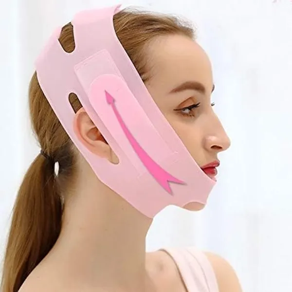 Silicone_V_Face_Mask_For_Women_Men_Chin_Neck_Cheek_Lift_Belt_Face_Slimming_Strap_Double_Chin_Band_Reusable_Facial_Tightening_Mask_Pack_Of_1_Multicolor