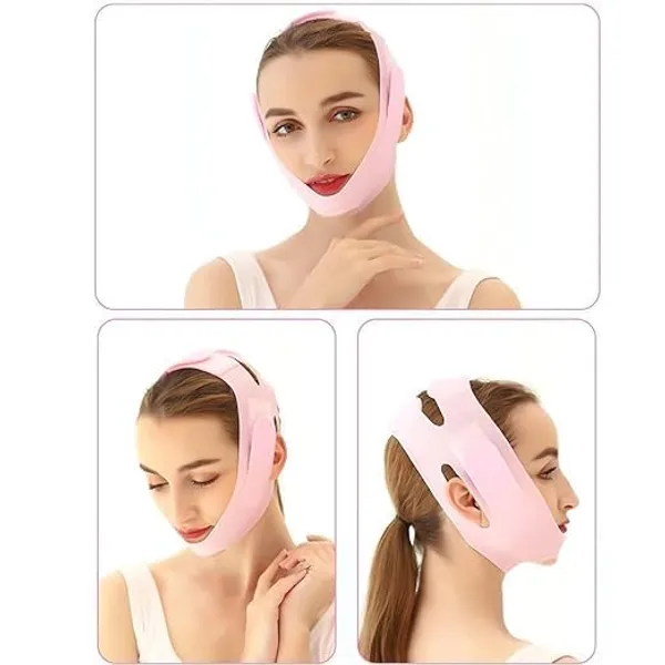 Silicone_V_Face_Mask_For_Women_Men_Chin_Neck_Cheek_Lift_Belt_Face_Slimming_Strap_Double_Chin_Band_Reusable_Facial_Tightening_Mask_Pack_Of_1_Multicolor