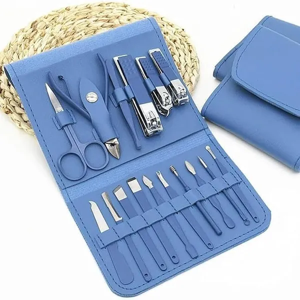 16_In_1_Manicure_Kit_Complete_Nail_Clippers_Cutters_Set_Multi_Tool_Nail_Care_Kit_For_Hands_And_Feet_Grooming_Pack_Of_1_Multicolor